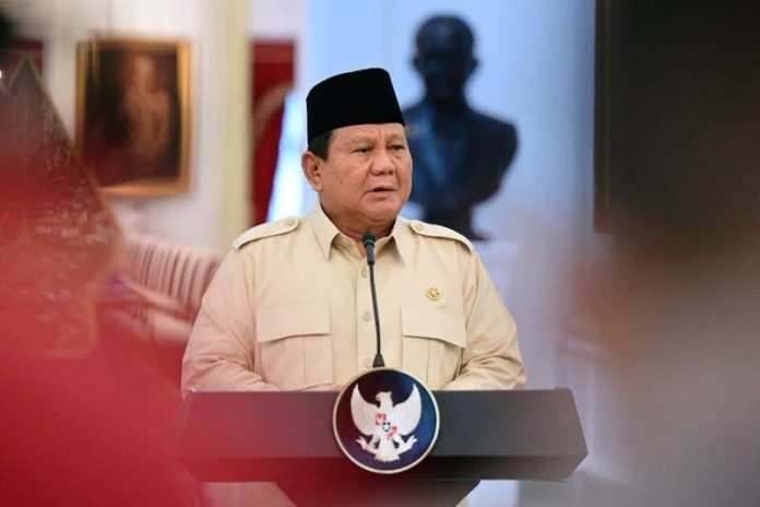 Presiden RI Prabowo Subianto (Foto: istimewa)