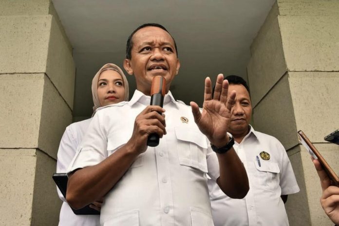 Menteri ESDM Bahlil Lahadalia. - Istimewa
