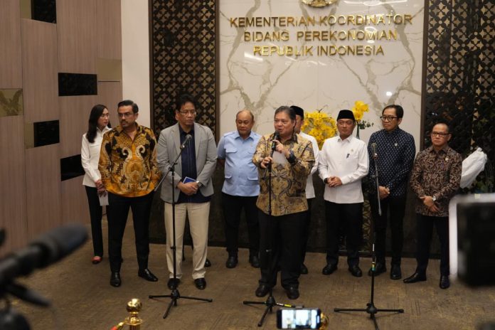 Konferensi pers di Kantor Kemenko Perekonomian Jakarta, Rabu, 22 Oktober 2025 (Foto: istimewa)