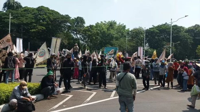 Ilustrasi - demo serikat petani (Foto: Dok. Tmcpoldametro)