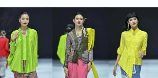 Lestarikan Busana Kebaya, Pemprov DKI Berkomitmen Lepas Stigma Kebaya Identik dengan Kaum Ibu Ilustrasi - Koleksi Kebaya Modern dari BINHouse di Jakarta Fashion Week 2025. (Dok. Jakarta Fashion Week/Dandy Hendrata)