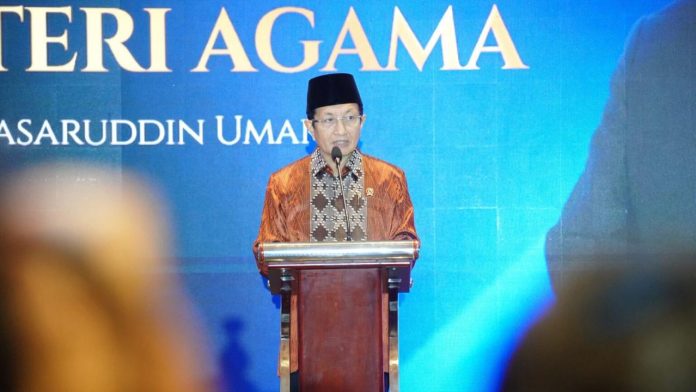 Menteri Agama Nasaruddin Umar. (dok: kemenag)