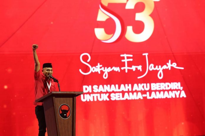 Ketua DPD PDIP Provinsi Aceh, Jamaluddin Idham di Beach City International Stadium (BCIS), Jakarta, Senin, 12 Januari 2026. (Foto: Dokumentasi PDIP)