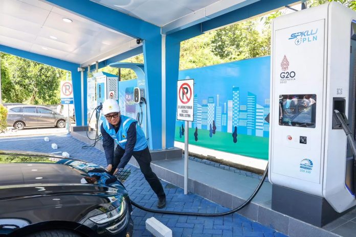 Ilustrasi- SPKLU. (Istimewa)