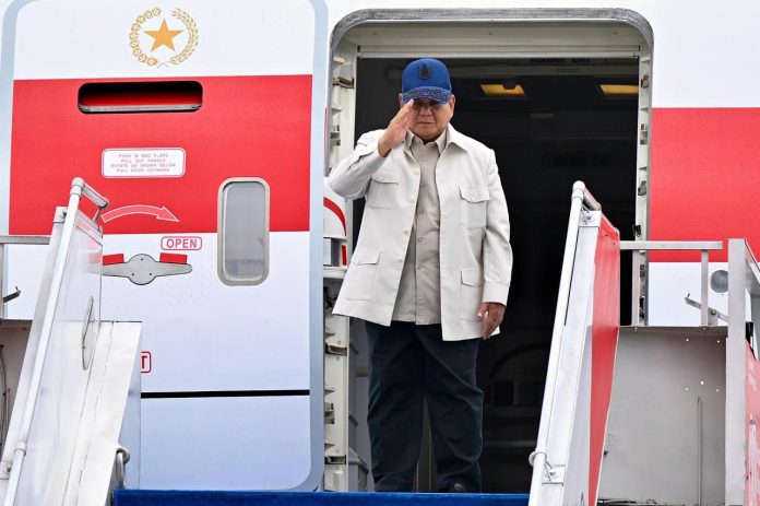 Presiden Prabowo Subianto bertolak untuk melakukan kunjungan Kerja ke Washington DC, Amerika Serikat pada Senin, 16 Februari 2026. (Foto: HO BPMI Sekretariat Presiden)
