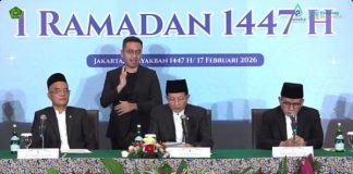 Hasil Sidang Isbat: Awal Puasa Ramadan 1447 H Jatuh pada Kamis, 19 Februari 2026 Menteri Agama Nasaruddin Umar menyampaikan hasil Sidang Isbat Penetapan Awal Puasa Ramadan 2026. Foto: Tangkapan Layar Live YouTube Kemenang