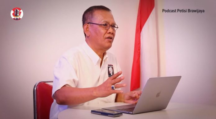 Ketua Umum Petisi Brawijaya Nasional, Haposan Situmorang, S.H., M.H. (Foto: Tangkapan Layar YouTube @petisibrawijaya)