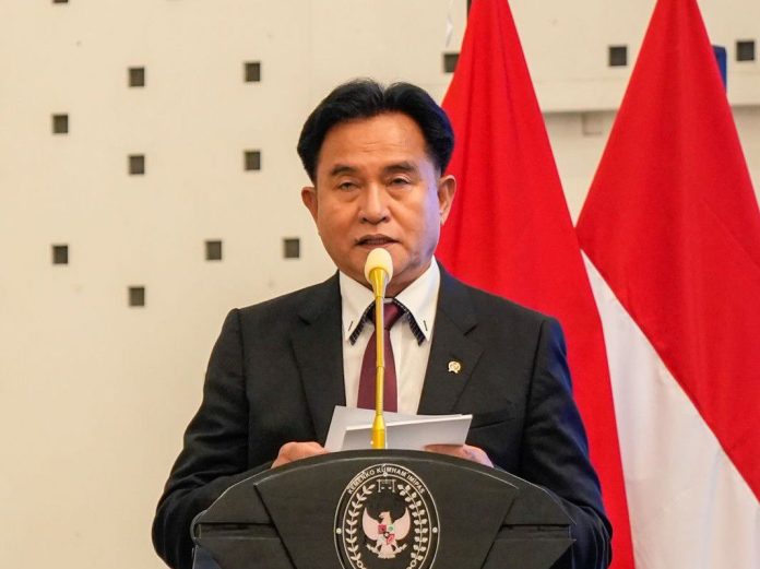 Menko Kumham-Imipas Yusril Ihza Mahendra. (Istimewa)