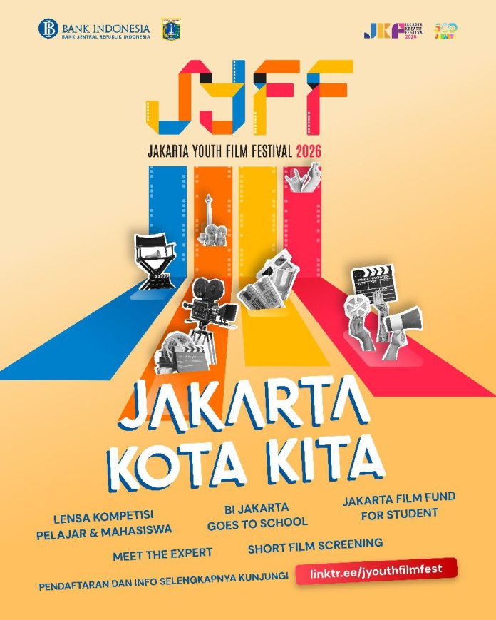 Poster Jakarta Youth Film Festival 2026. (Foto: Istimewa)