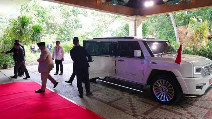 Presiden Prabowo Subianto gunakan Maung di KTT ASEAN 2026, Filipina. (Dok BPMI)