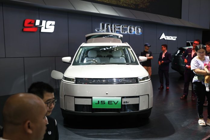 Jaecoo J5 EV. (Istimewa)