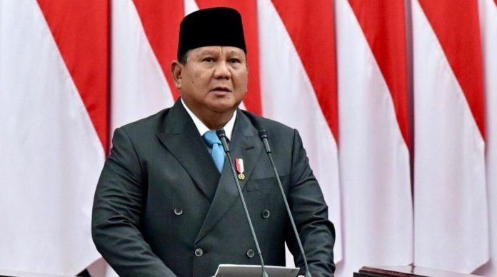 Presiden Prabowo Subianto menyampaikan pidatonya pada Rapat Paripurna DPR RI di Gedung Nusantara MPR/DPR/DPD RI, Jakarta, pada Rabu, 20 Mei 2026. Foto: BPMI Setpres/Rusman