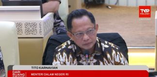 Mendagri Tito Ajukan Tambahan Anggaran Rp6,27 Triliun untuk 2027, Total Usulan Capai Rp10,93 Triliun Menteri Dalam Negeri, Tito Karnavian. (Foto: Tangkapan Layar YouTube DPR)