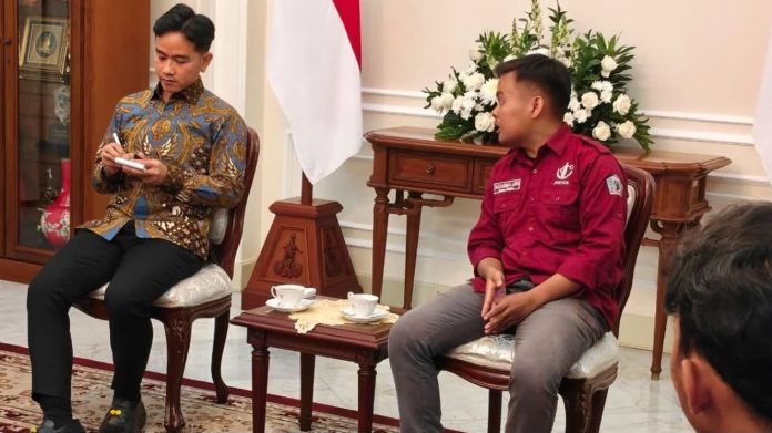 Ilustrasi - Wakil Presiden (Wapres) Gibran Rakabuming menerima perwakilan mahasiswa dari Universitas Bung Karno dan Universitas Mohammad Husni Thamrin Jakarta, di Istana Wakil Presiden, Jakarta, Senin (15/6/2026) (Foto: Dok.Sekretariat Wapres)