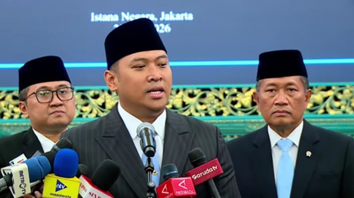 Sudaryono resmi dilantik jadi Kepala BGN (Foto/Youtube Setpres)