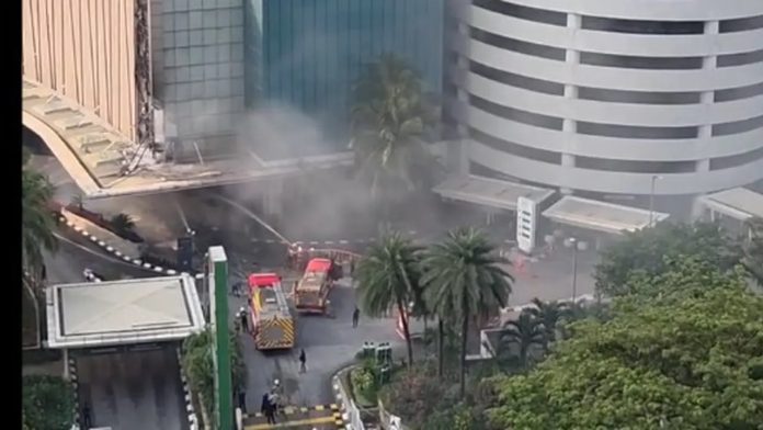 Kebakaran Hotel Pullman Jakarta Barat (Jakbar). (Dok. Istimewa)
