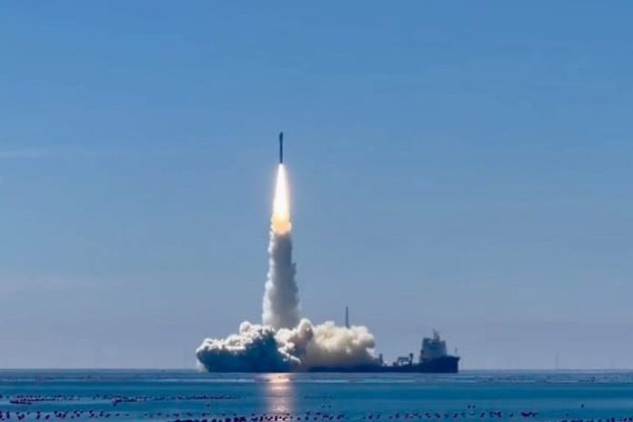 Satelit Lampung-1 resmi mengorbit.(Foto: Istimewa )
