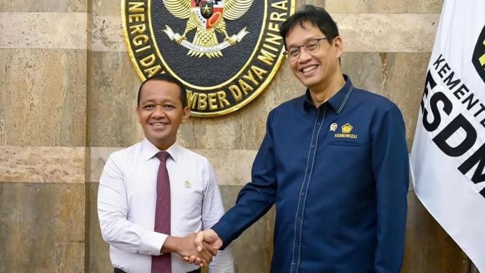 Menteri ESDM, Bahlil Lahadalia bersama Menkeu Purbaya Yudhi Sadewa. /(Foto: istimewa)