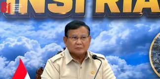 Prabowo Minta Karhutla Way Kambas Jadi Fokus Penanganan: “Gajah Terakhir Kita di Sumatera Harus Dirawat!” Presiden Prabowo Subianto saat memimpin rapat penanganan karhutla di Posko Aju, Riau, Senin (24/8). (Istimewa)