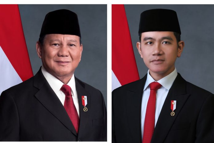 Foto Presiden dan Wakil Presiden 2024-2029, Prabowo Subianto dan Gibran Rakabuming Raka (Tim Dokumentasi Pelantikan Presiden dan Wakil Presiden 2024-2029)
