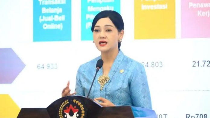 Ketua Otoritas Jasa Keuangan (OJK) Friderica Widyasari. (Foto. Dok. OJK)